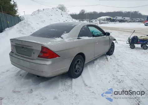 2003 Honda Civic Lx z USA, uszkodzony, nr VIN 1HGEM22593L042007